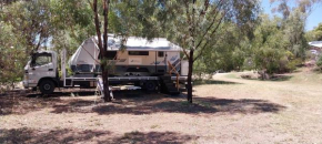 RV Caravan in Rural Setting on Edge of Town close to AgQuip